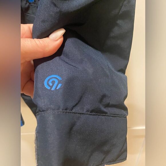 Champion Hooded Hoodie Full Zip Winter Jacket Coat Navy Small Boys 6-7 Outdoors - Picture 5 of 8